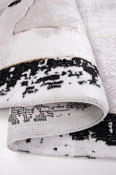 Koberec GALERIA GL202S béžový / čierny