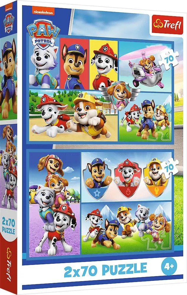 Trefl 2 x 70 Paw Patrol Pravidlá Tlapkovej patroly