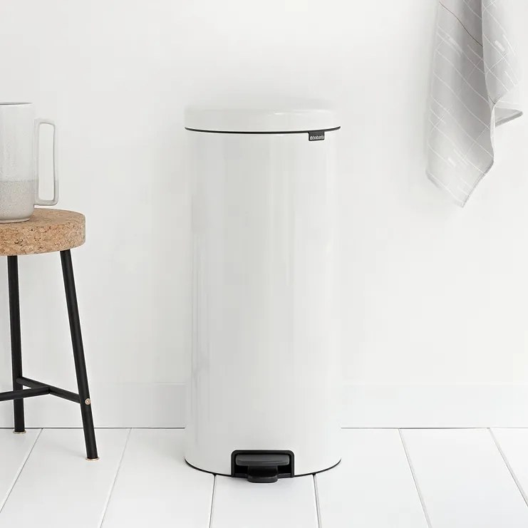 Brabantia Pedálový kôš NewIcon nehorlavy 30L Biela