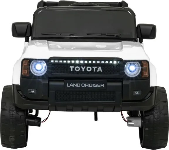 Elektrické autíčko Toyota Land Cruiser PRADO biele