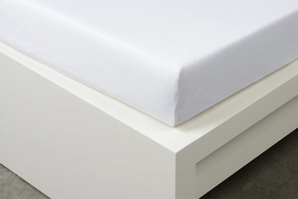Tropico TENCEL TROPICO biela - plachta na vysoké aj atypické matrace 90 - 100 x 200 - 220 cm, bavlna + TENCEL + elastan