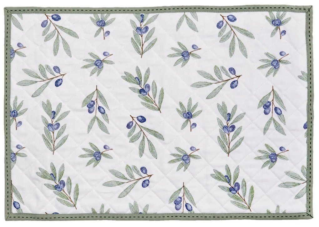 Obojstranné prestieranie Olive Garden - 48 * 33 cm - sada 6ks