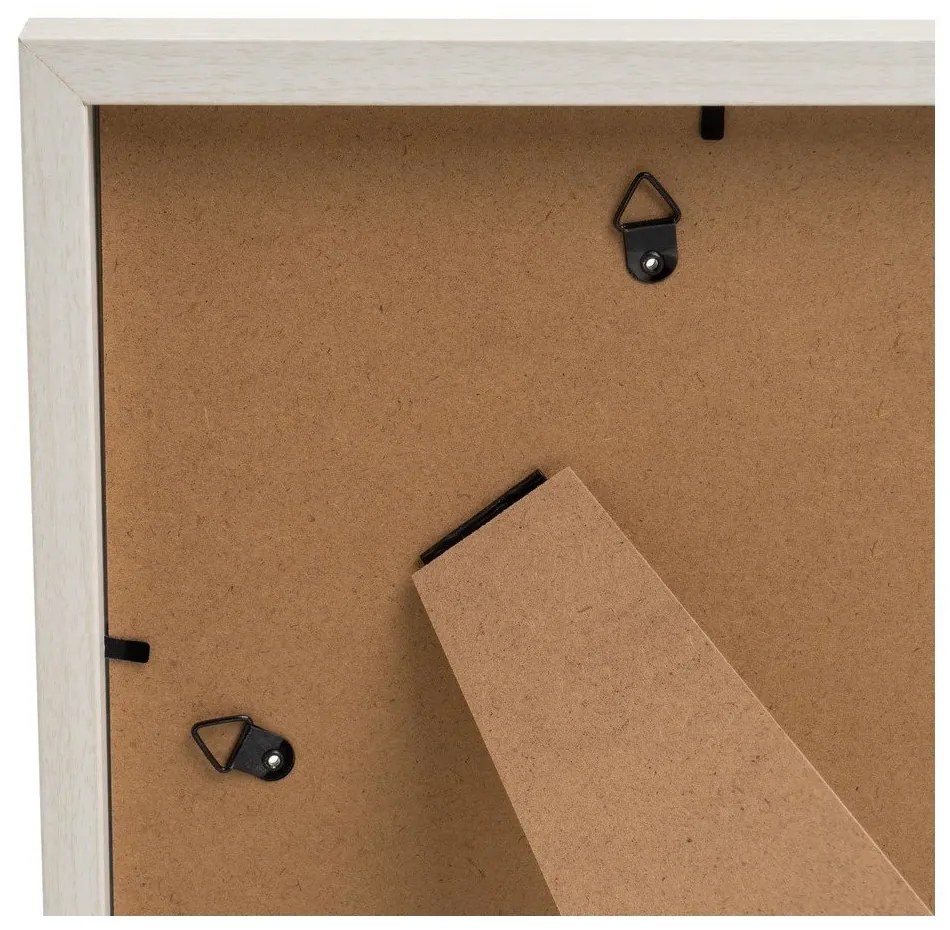 Biely stojací/na stenu rámček 22,5x28 cm Sencillo – Casa Selección