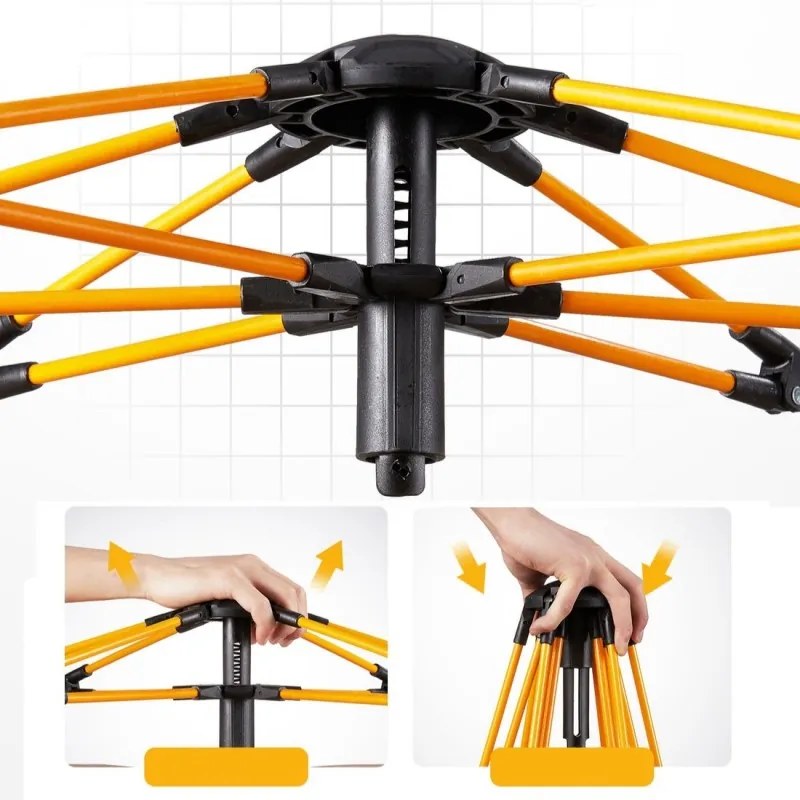 Krémový kempingový stan pre 2-3 osoby 200 x 140 x 115 cm