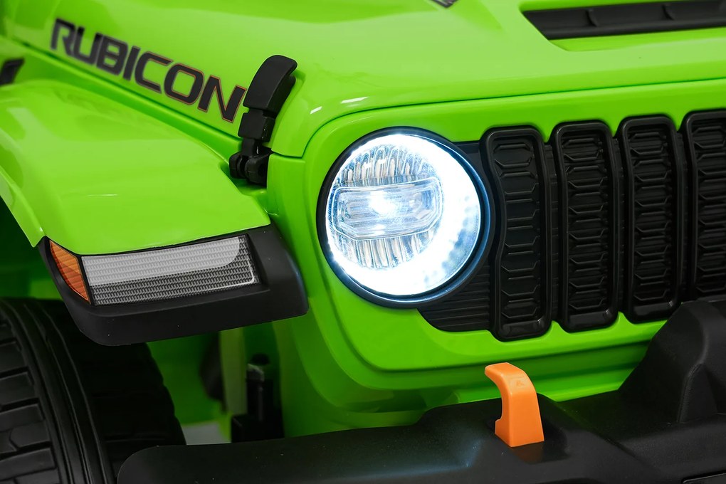 Ramiz Jeep Wrangler Rubicon LIFT elektrické autíčko pre deti zelené