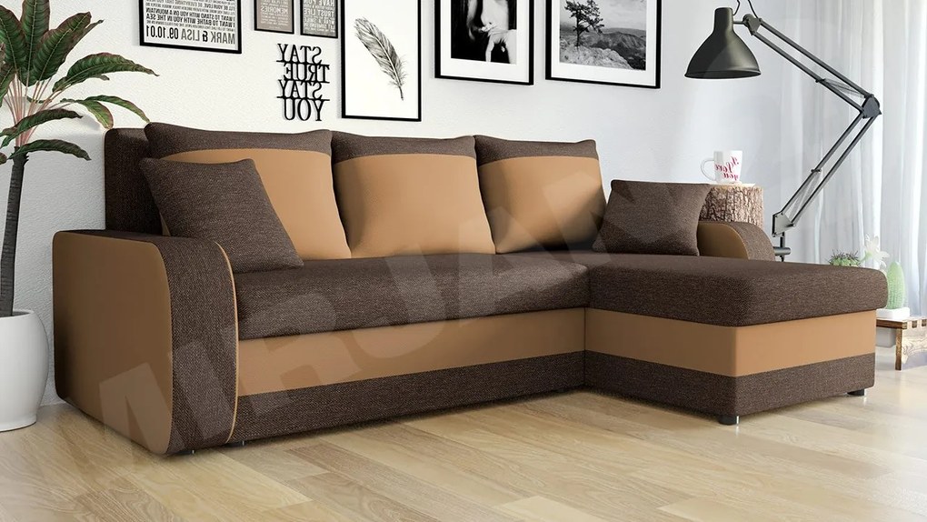 Rohová sedačka Burnet Lux, Dostupné poťahy: Velo 635