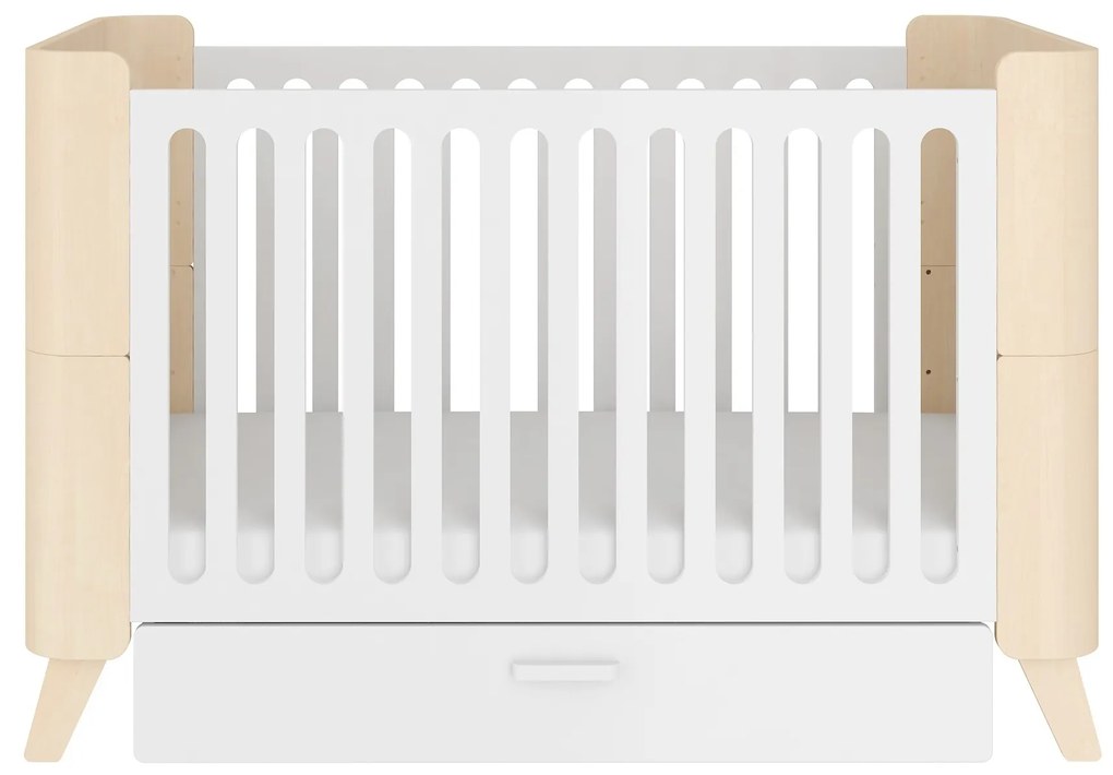Bellamy Detská postieľka HOPPA 70 x 140 cm s úložným boxom