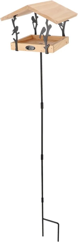 Krmítko pre vtáky AILIN 131 cm hnedé