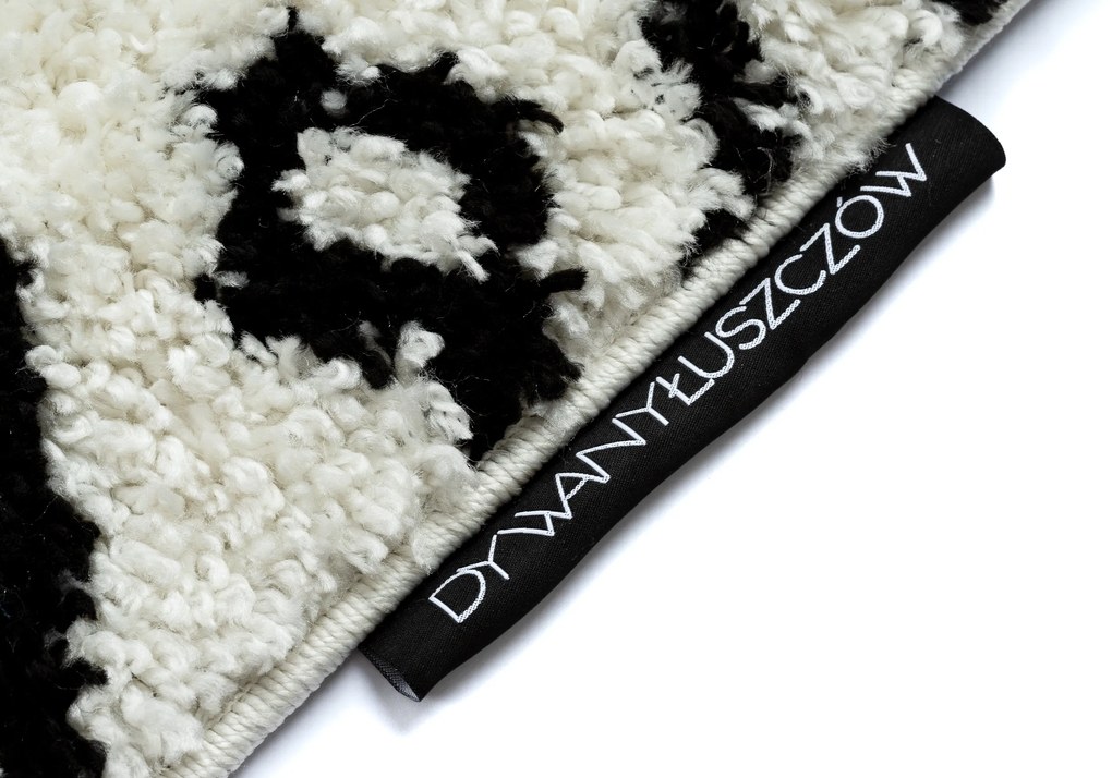 Behúň BERBER SAFI, biely, strapce