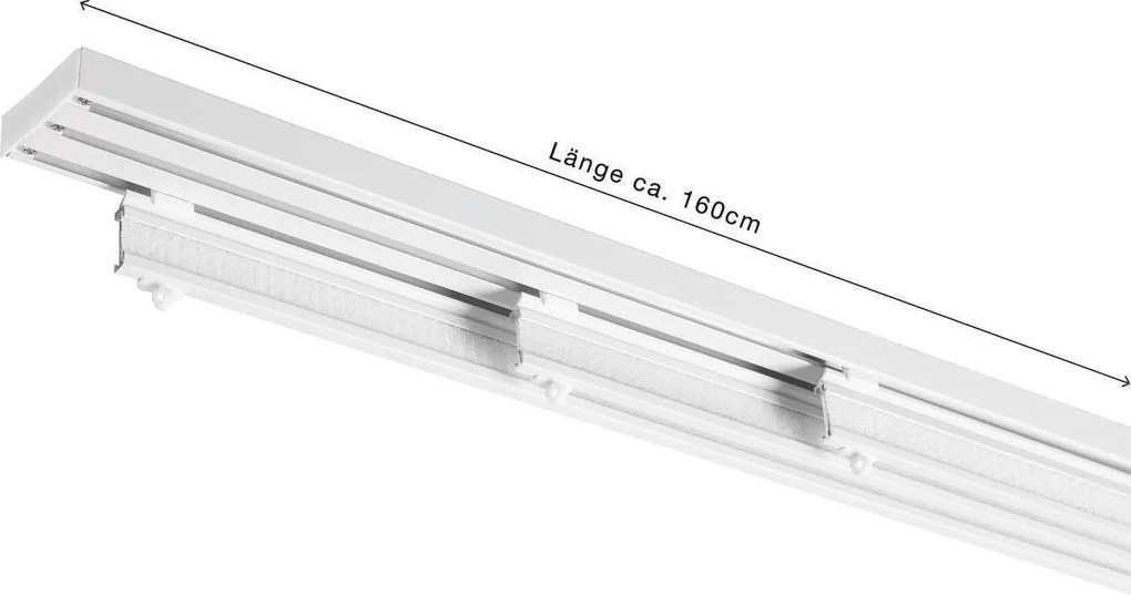 XXXLutz KOĽAJNICA NA PANELOVÝ ZÁVES 160 cm Homeware - Záclony & závesy - 006935125101