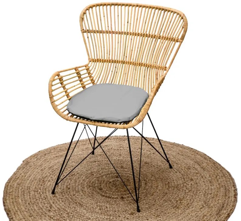 Podsedák na stoličku STANDARD svetlosivý