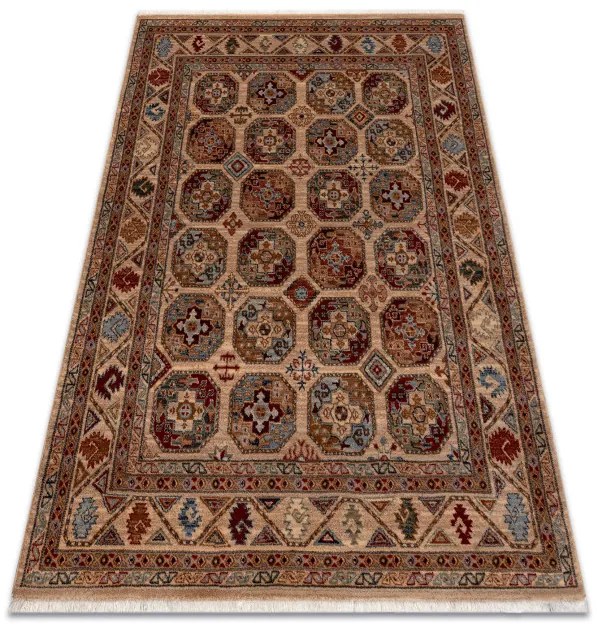 Koberec KESHAN, strapce 7874/53555 béžový / terakota