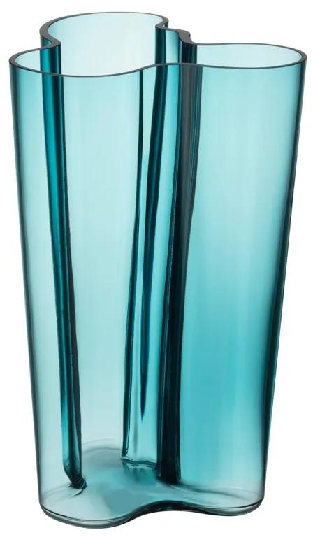 Váza Alvar Aalto 251mm, sea blue