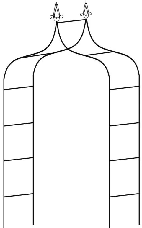 Bestent Záhradná pergola na ruže 150x37x240cm