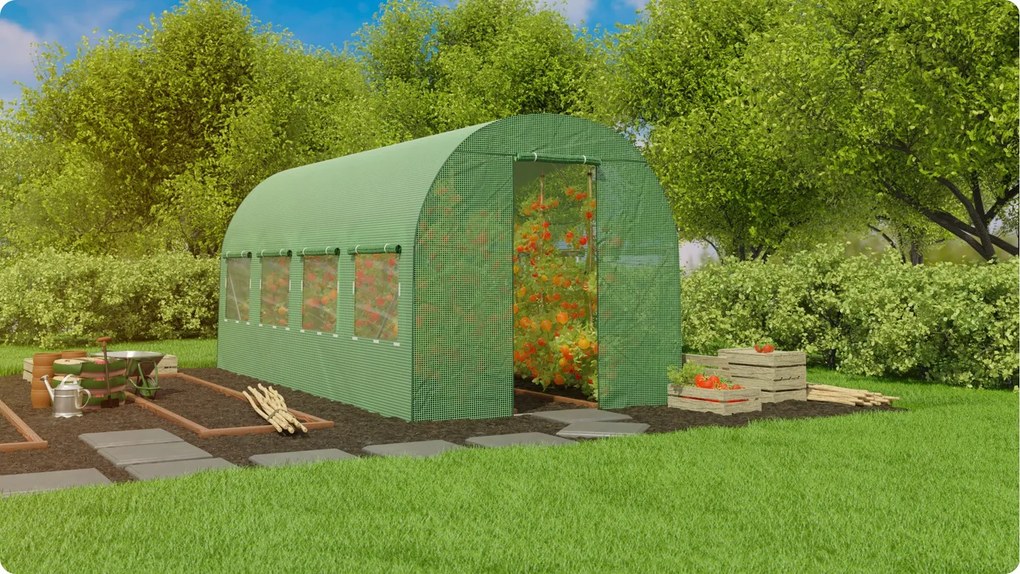 Fóliovník 4,5 x 2 x 2 m 9m2 Plonos 4915-B