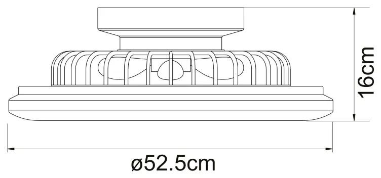 GLOBO TRAVO 03628B Ventilátor | BIANO