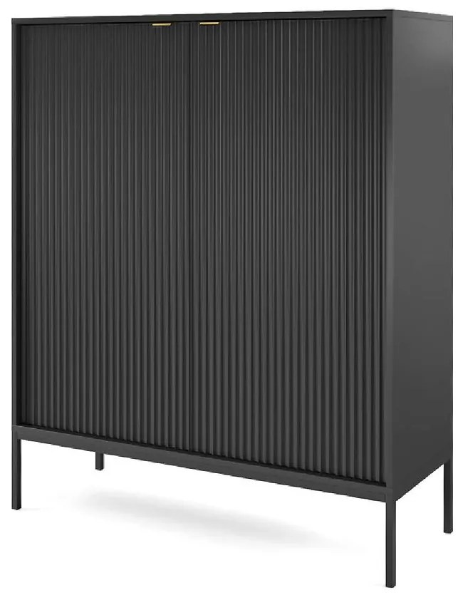 Komoda  Nova K104 čierna