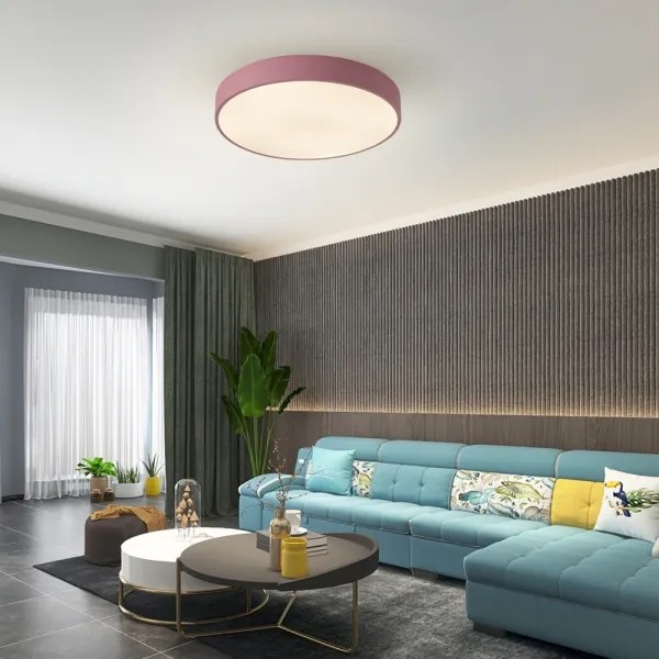 Brilagi - LED stropné svietidlo POOL LED/60W/230V 3000/4000/6000K 50 cm ružové