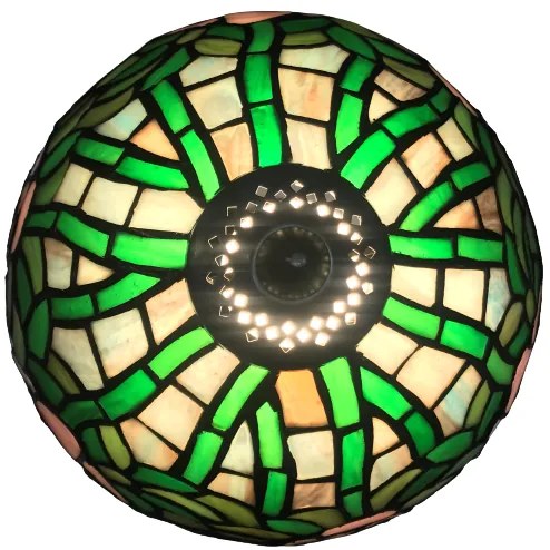Nočná lampa Tiffany Clayre & Eef ROSE Metal Base Ø21*39