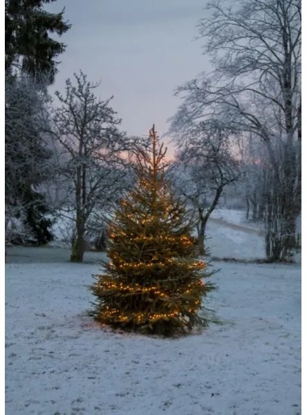 Eglo 410817 - LED vonkajšia reťaz GOLDEN 1200xLED 29m IP44 teplá biela