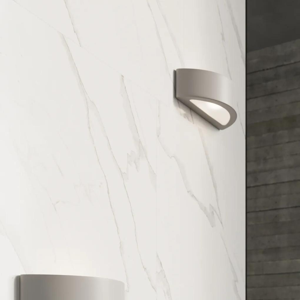 Sollux Lighting Nástenné keramické svietidlo ATENA sivé