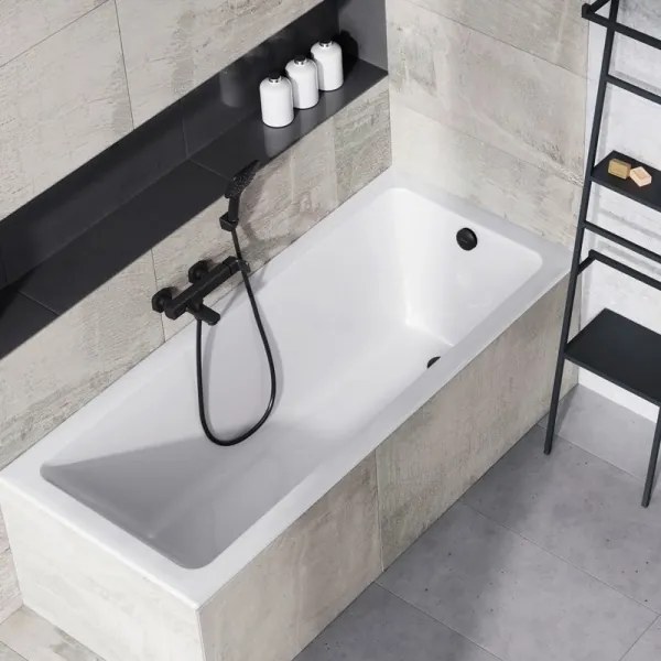 Ravak X070152 - Vaňová batéria FREE čierna