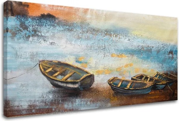 Obraz na plátne LOĎKY 1 dielny XOBCHZH6353E1