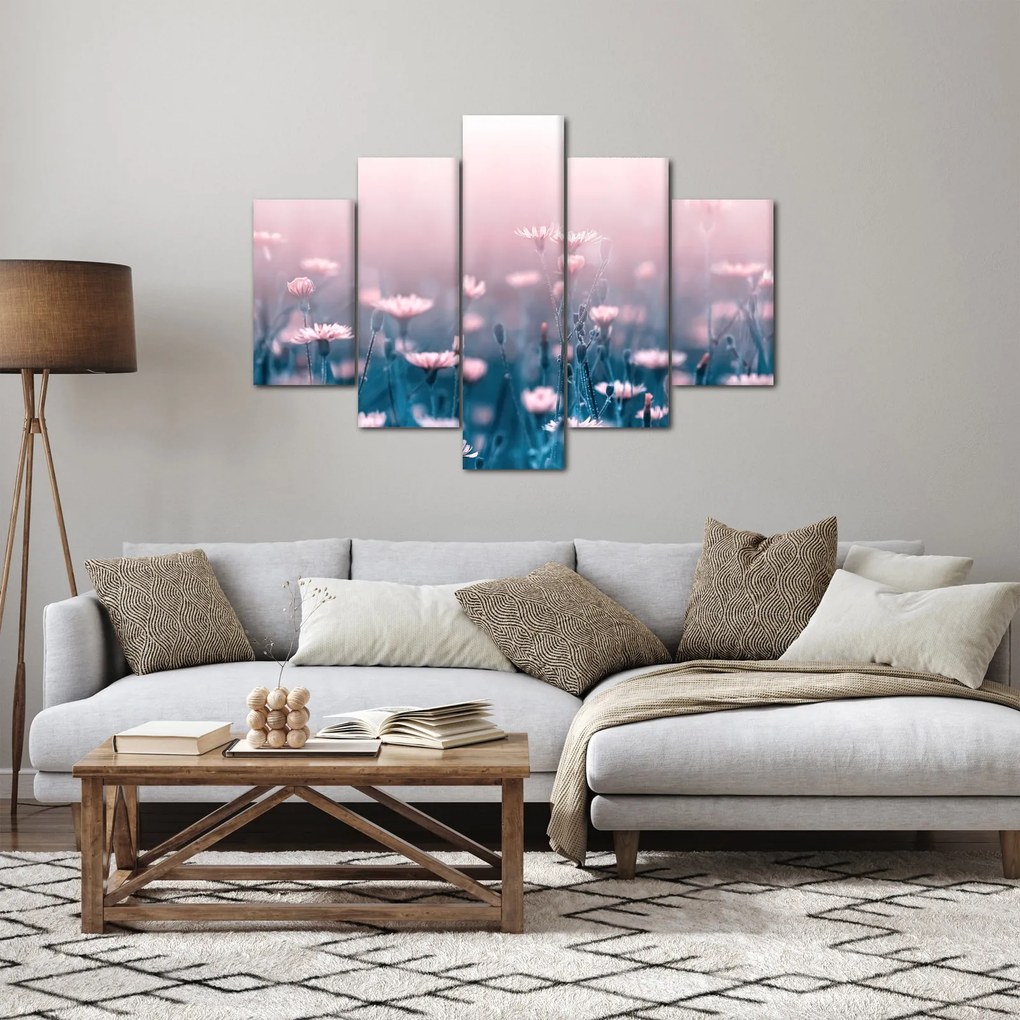 Obraz lesných rastlín (150x105 cm)