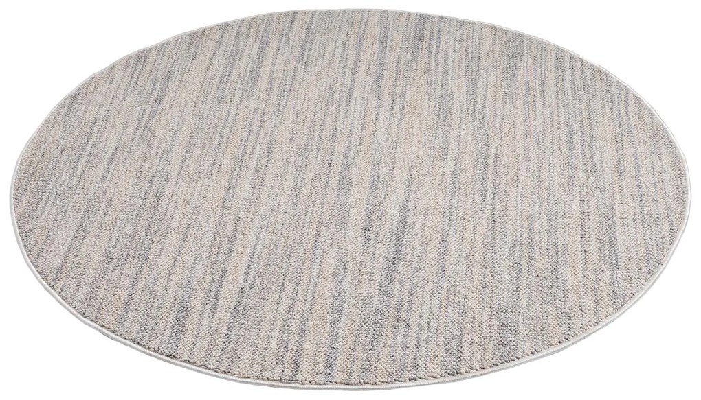 Dekorstudio Vintage okrúhly koberec CLASICO 0052 - sivý Priemer koberca: 120cm