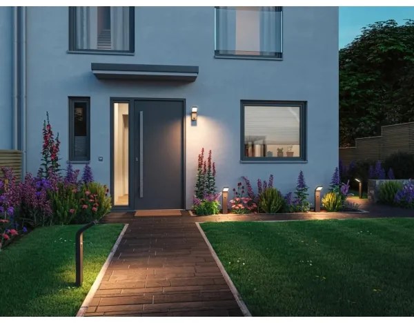 Paulmann 94747 - LED/7,5W IP44 Vonkajšia lampa so senzorom KULMA 230V