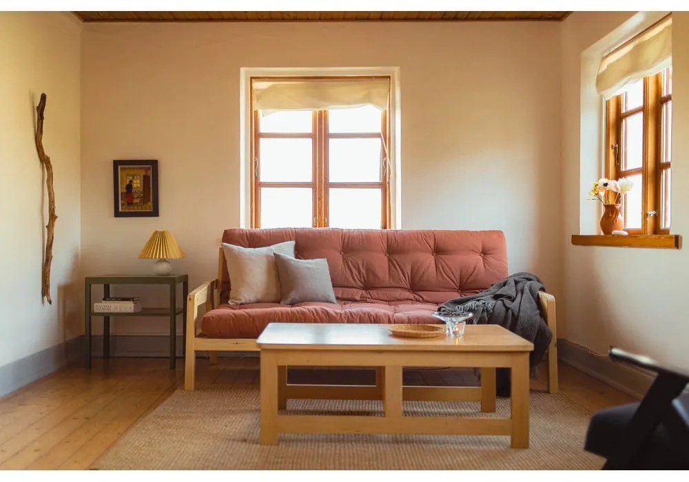 Ružová rozkladacia pohovka 190 cm Grab Clear – Karup Design