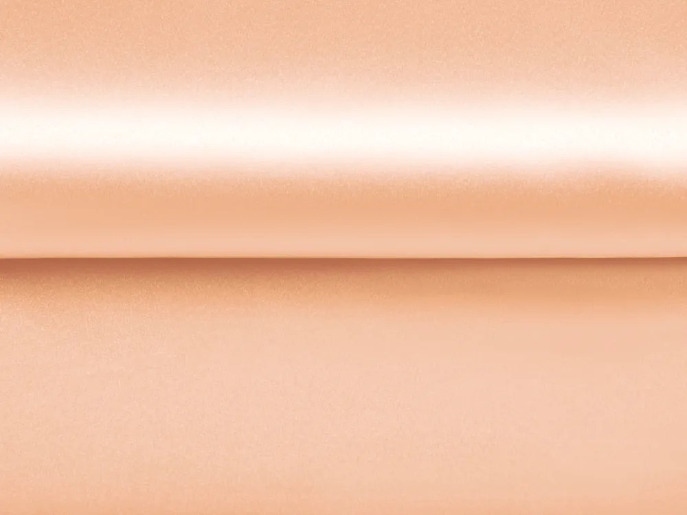 Biante Saténový záves LUX-L060 Svetlo broskyňový 140x150 cm
