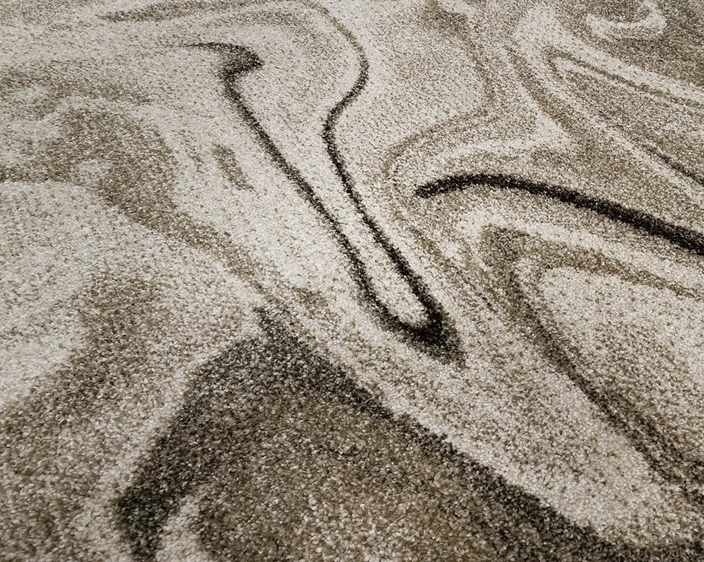 Koberec Wenus 7773 BEIGE – béžový s abstraktným vzorom Rozmer: 300x400 cm