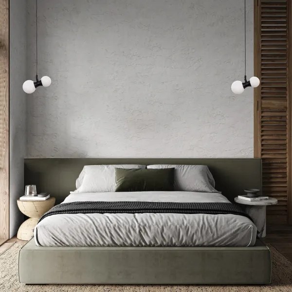 Rabalux 72299 - Luster na lanku LITION 2xG9/28W/230V