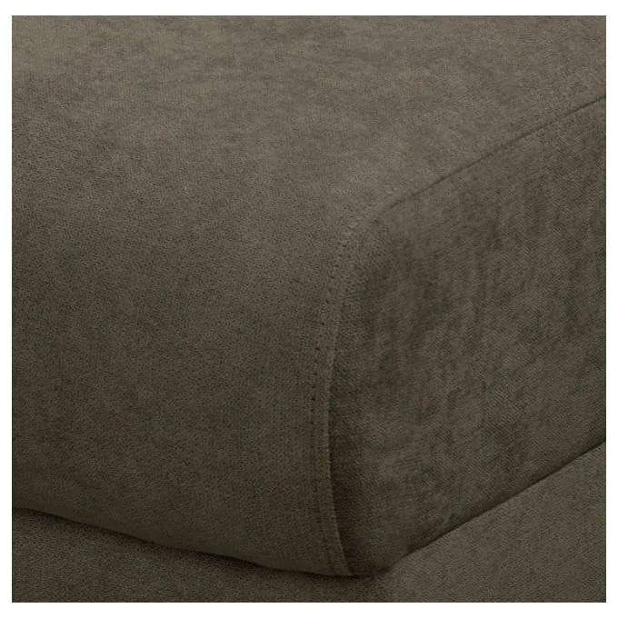 Hnedá rohová pohovka (pravý roh) Beata - Ropez