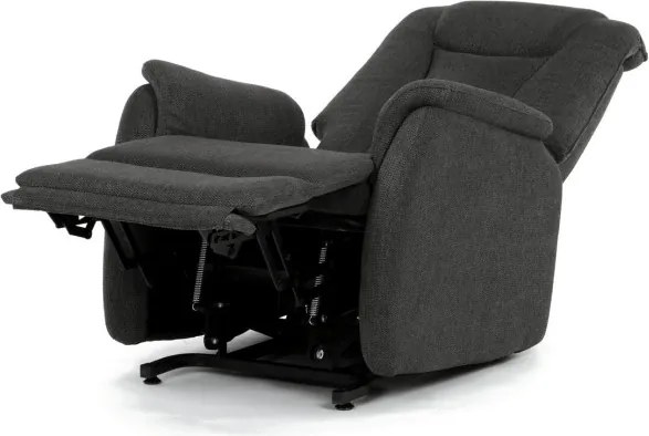 Polohovacie kreslo sivé, elektrické TV-L8963 GREY2
