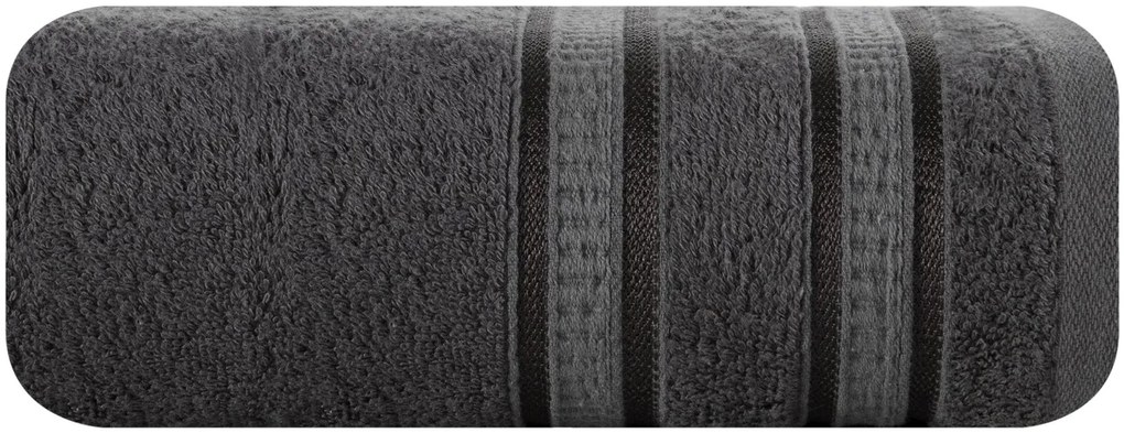 BAMBUSOVÝ UTERÁK MILA14 50X90 CM GRAFITOVÁ