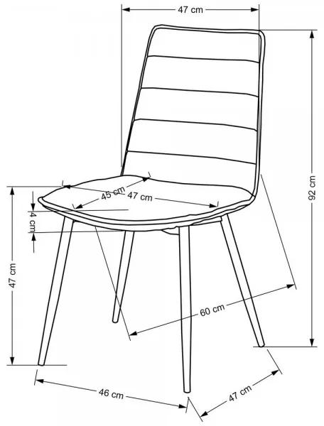 Jedálenská stolička Lanier