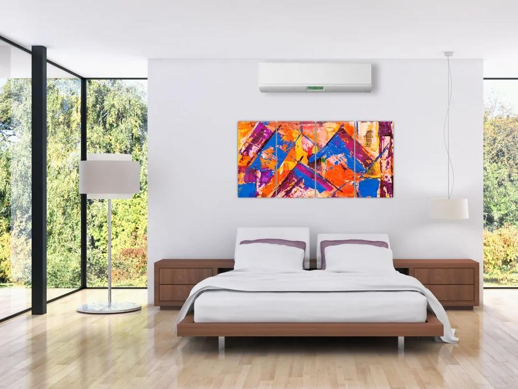 Moderný abstraktný obraz na stenu