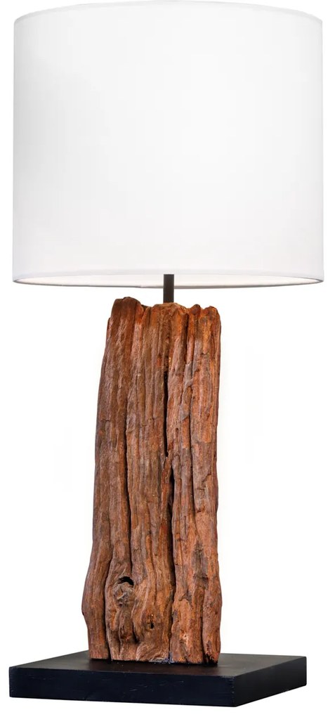 Stolná lampa Rousilique 60cm naplavené drevo