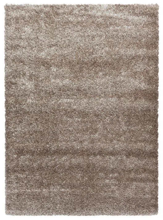 Ayyildiz koberce AKCIA: 80x250 cm Kusový koberec Brilliant Shaggy 4200 Taupe - 80x250 cm