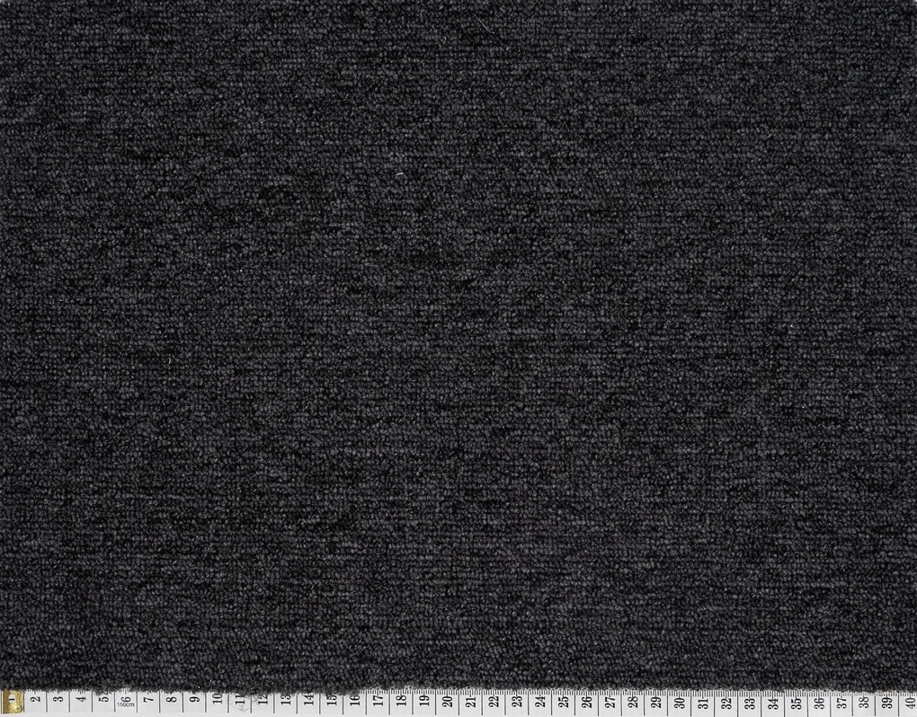 Associated Weavers 125x245 cm Koberec metráž Medusa 99, šíře, čierna, ab (mriežka), chodba / predsieň