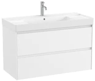 Roca Ona kúpeľňová skrinka s umývadlom 100x64,5x46 cm biela mat ONA1002ZBM