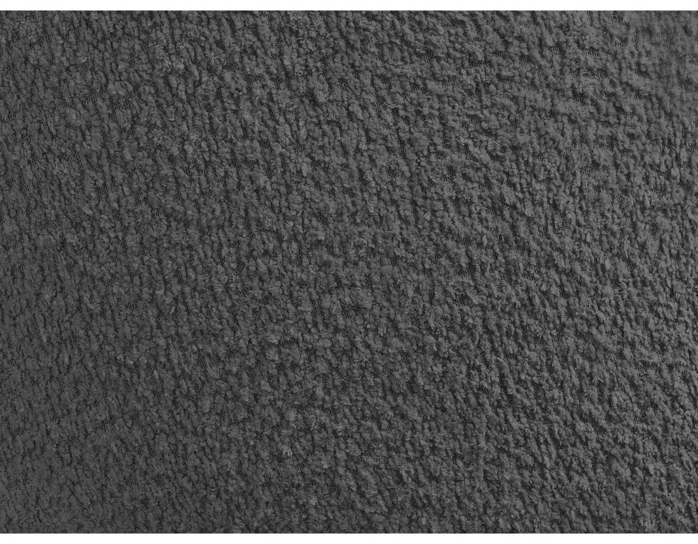 Tmavosivé kreslo z textílie buklé Janissaire – Bobochic Paris