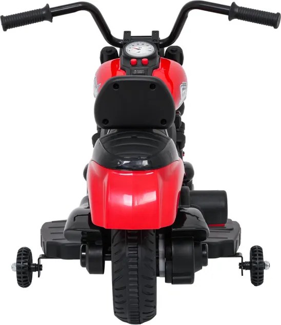 Elektrická motorka STAR červená