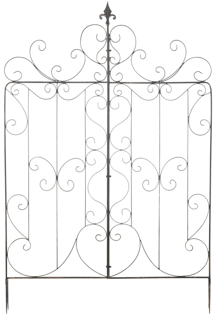 Mriežka na popínavé rastliny Mandevilla - 133 x 99 cm - Bronzová