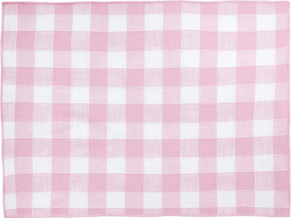 MEDLEY Prestieranie látkovej kocky 47 x 35 cm - sv. ružová