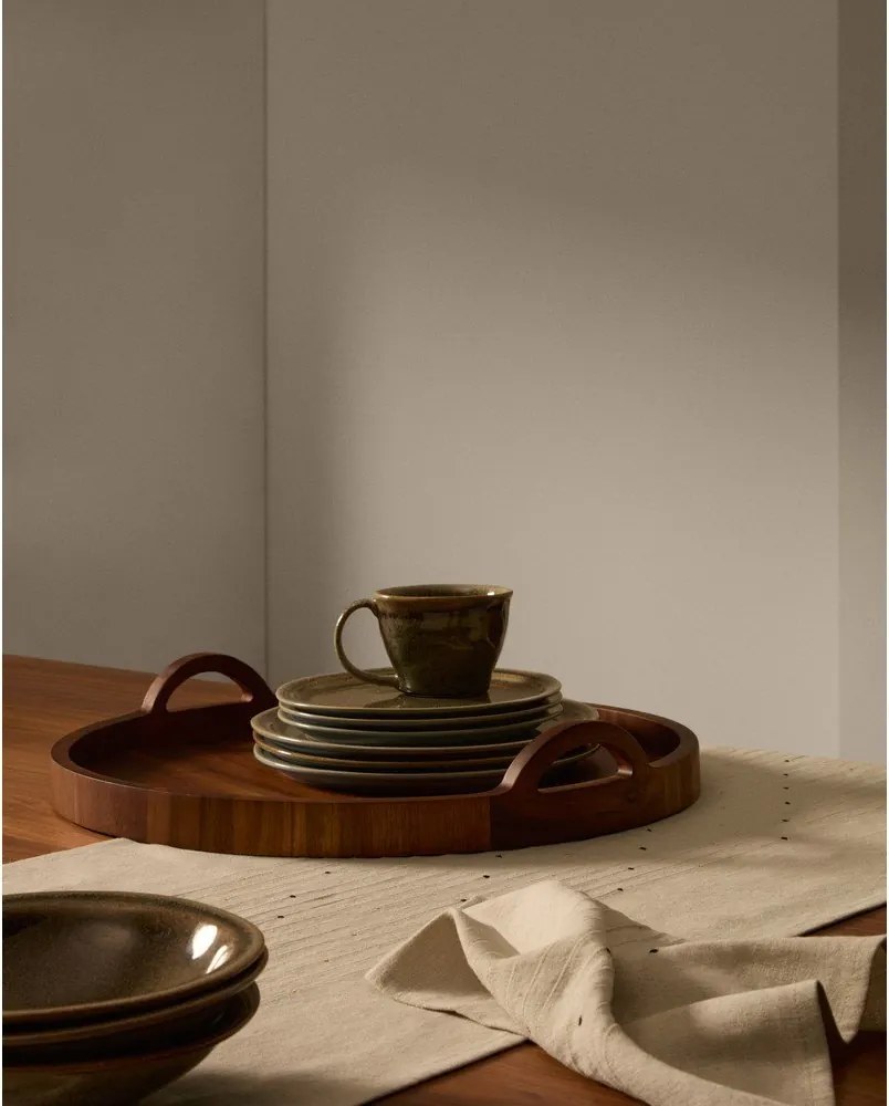 Sivý keramický hrnček Coval – Kave Home