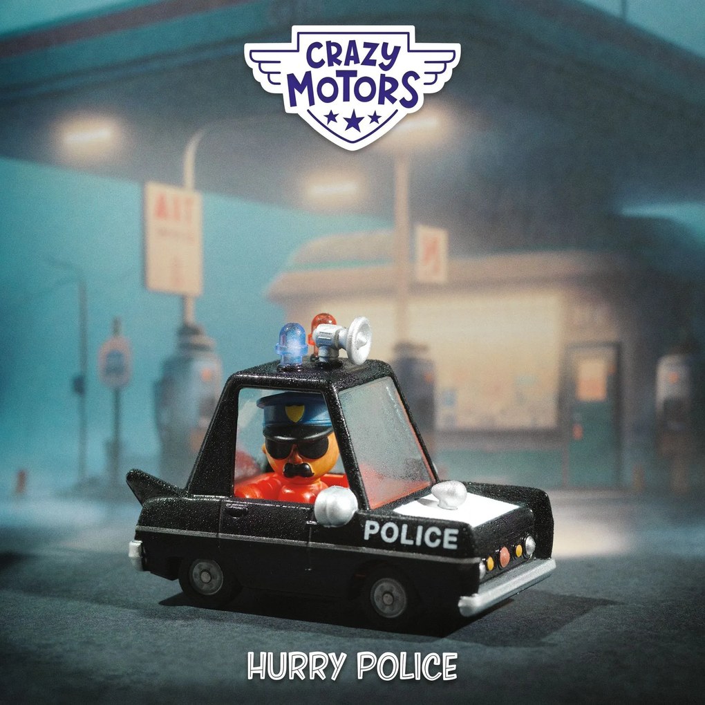 Balíček Crazy Motors - Blue Gun + Hurry Police + Taxi Joe