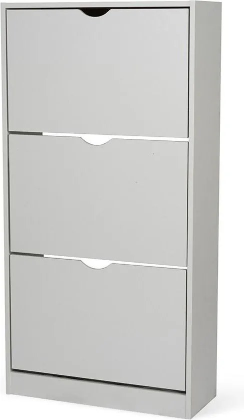 Botník AVENBERG SLIM FLIP 3 sivý